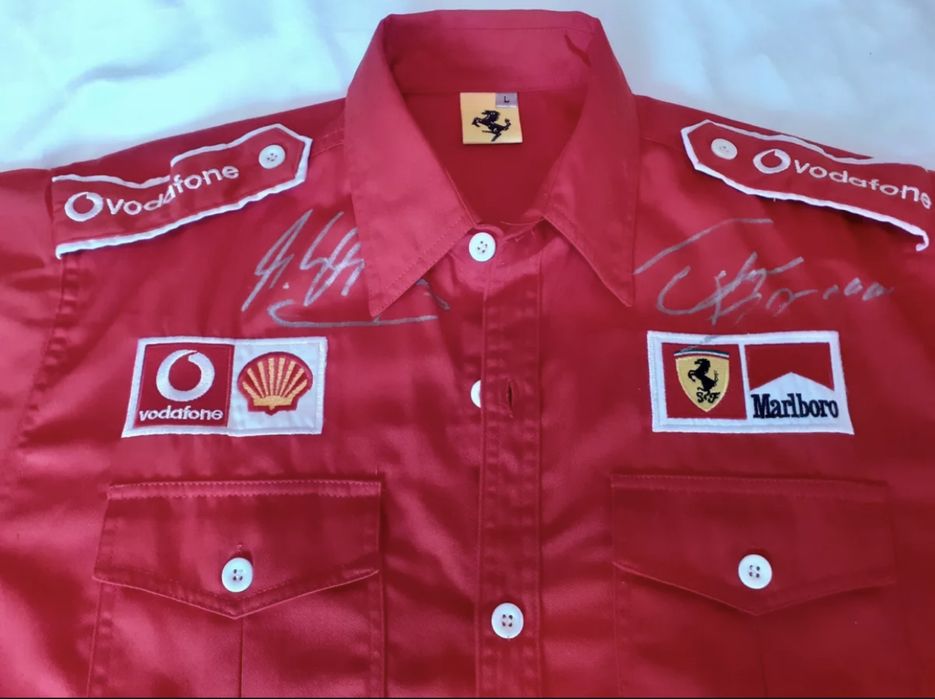 Koszulka z podpisem George Russell kierowca F1 Mercedes