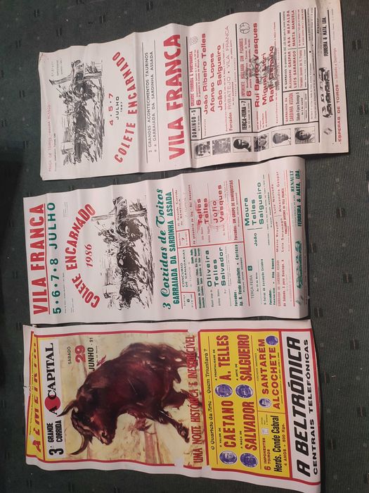 Cartazes Tauromaquia - Cada 5 €