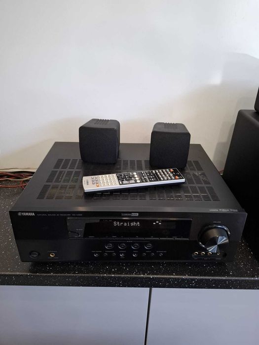 Sistema Yamaha 5.1 – RX-V465 + Subwoofer NS-SW280 + 5 Colunas NS-B280