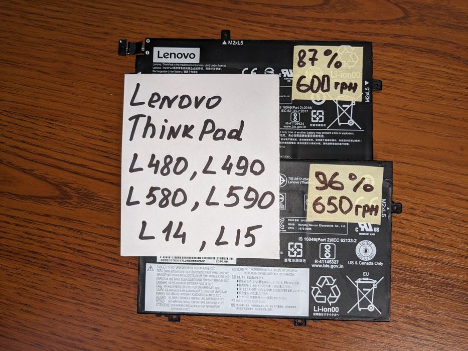 Батарея  Lenovo ThinkPad E480