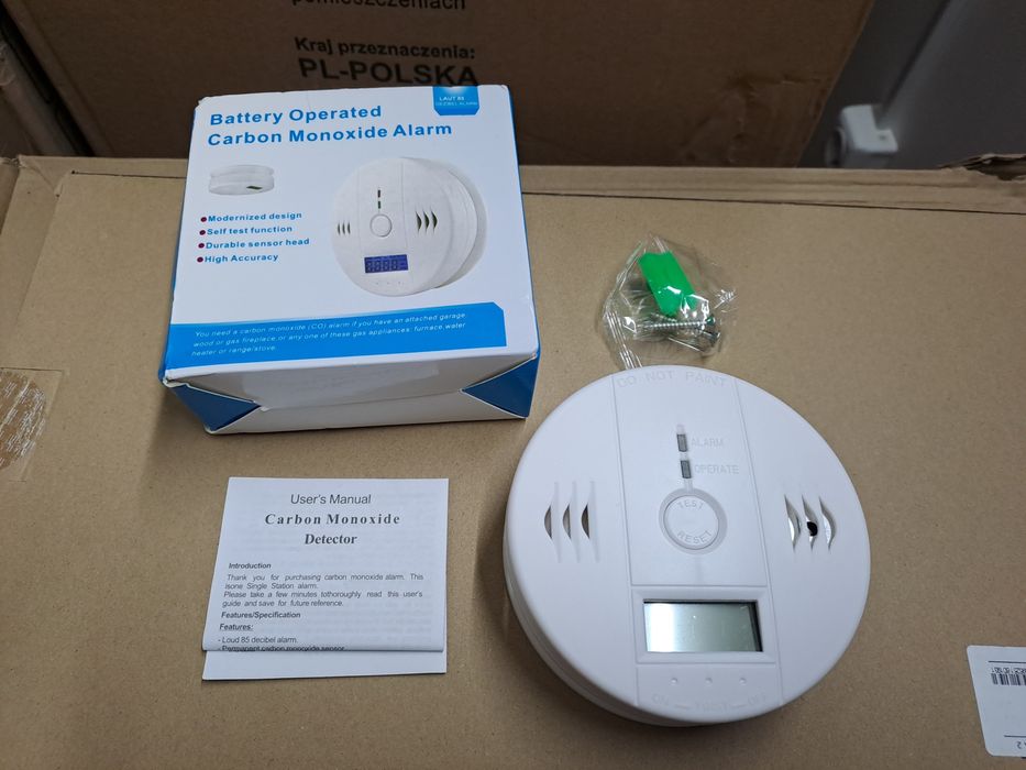 Датчик детектор чадного угарного газу