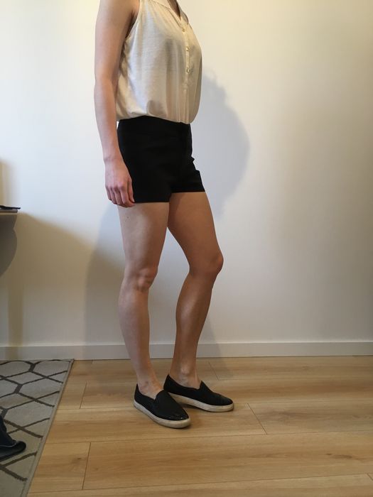 Spodenki krotkie damskie czarne