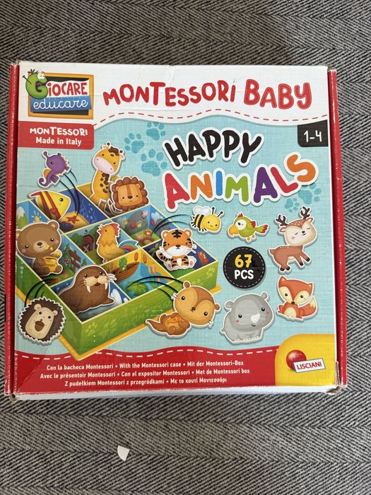 Пазли Lisciani Montessori baby