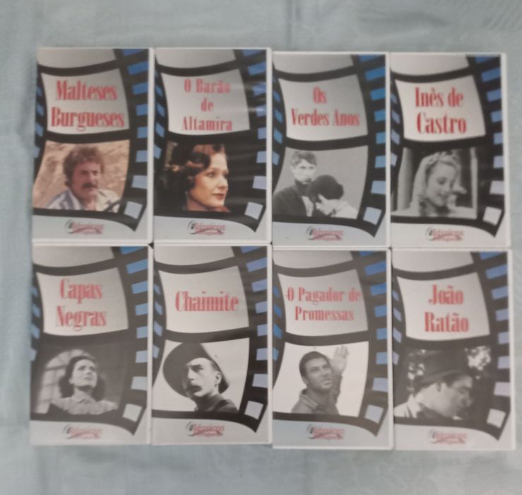 Clássicos do cinema português em VHS