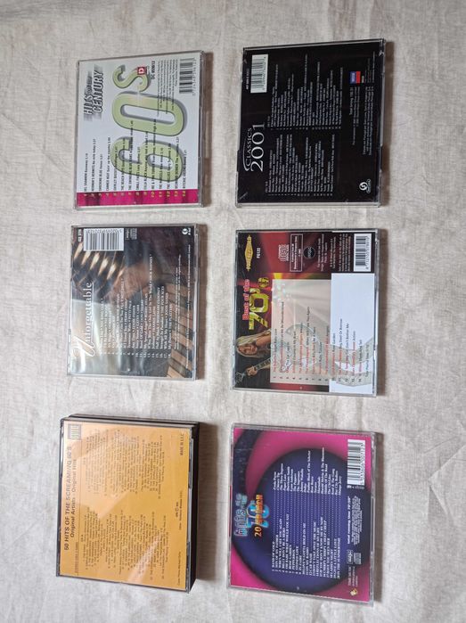 CDs, 22 unidades (alguns duplos e triplos), rock, jazz, colectanias