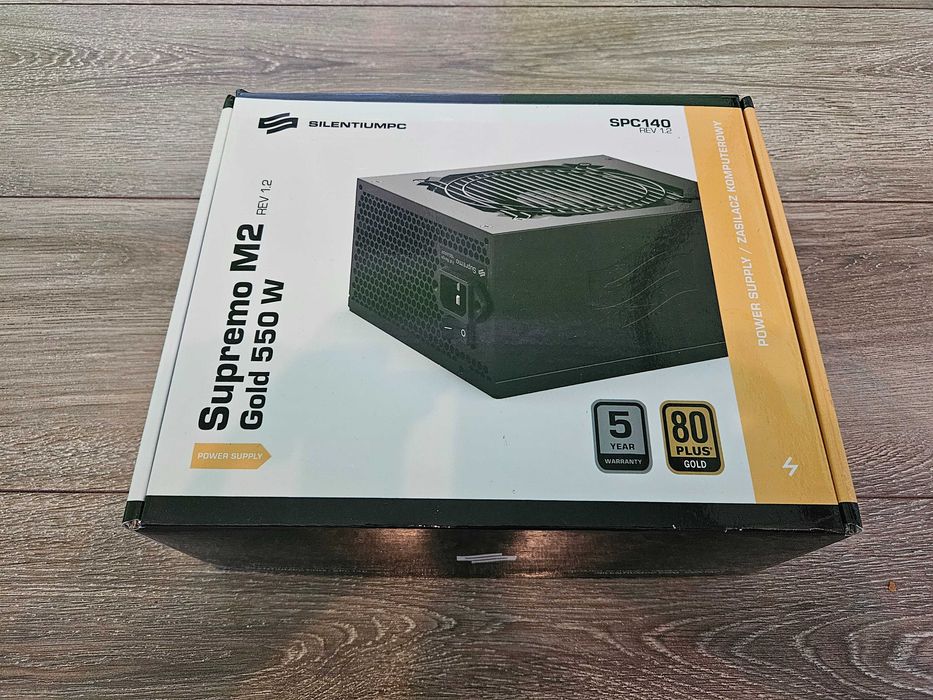 Zasilacz SilentiumPC Supremo M2 Gold 550W 80 PLUS Gold