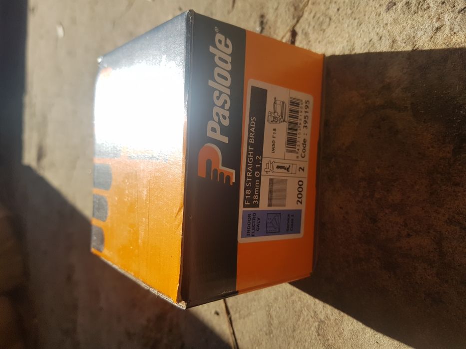 Gwoździe ,sztyfty paslode 2000szt +2 gazy