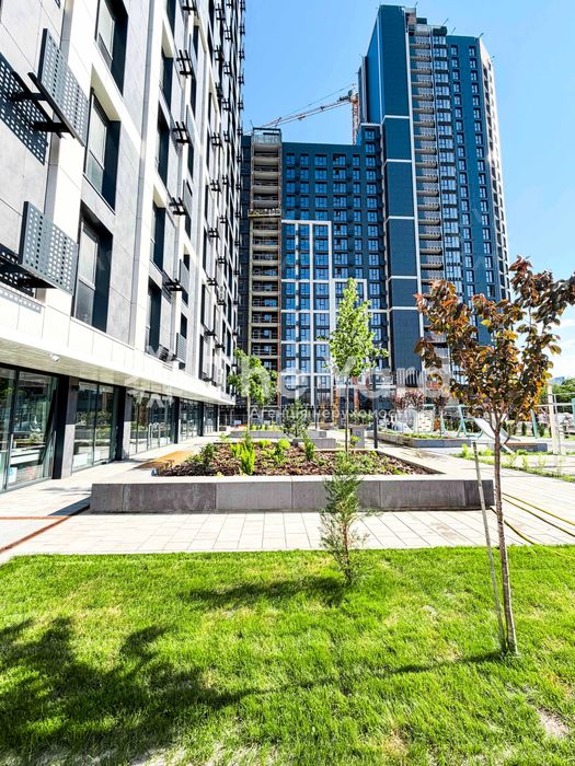 БЕЗ% Простора 1к | 57м² Nordica Residence, вид на Новопечерські Липки, Готова секція