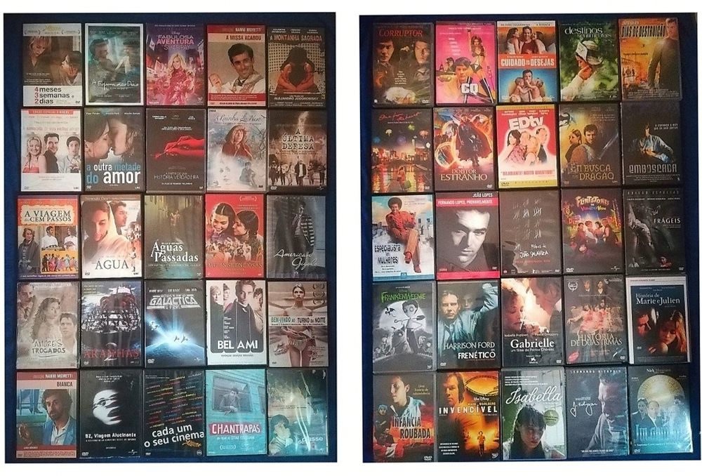 Lote 234 DVD's originais (Lote 10)