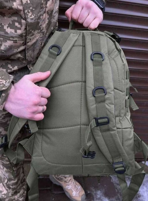 РЮКЗАК тактичний військовий 40л колір олива для зсу туризму полювання