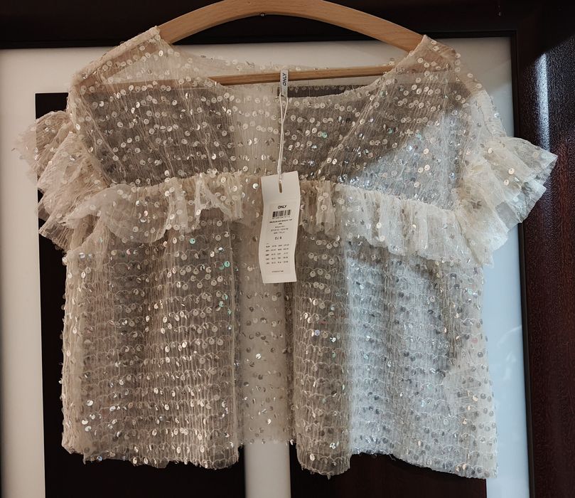 SUPER okazja - Nowy z metkami, rewelacyjny top marki ONLY