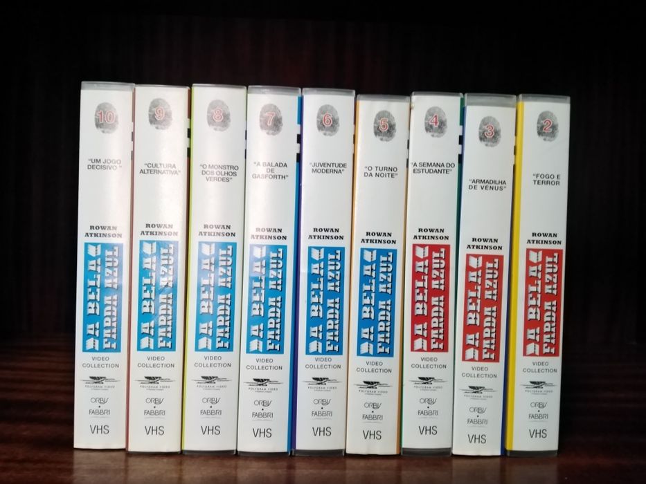 14 Cassetes de Vídeo VHS do Mr. Bean.