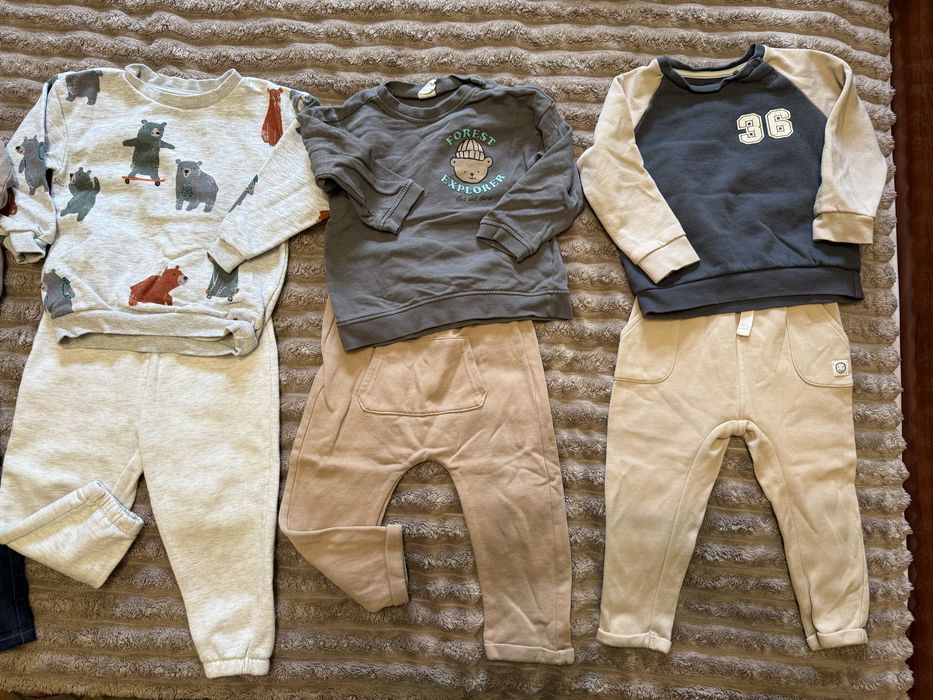 Костюм кофта штани 1,5 - 2 роки пакет речей для хлопчика  80 - 86 розміру