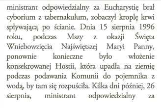 102 Cuda Eucharystyczne z całego świata - folderek drukowany