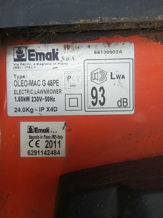 Kosiarka elektryczna Oleo Mac