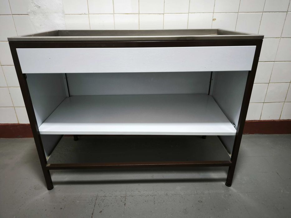 Armário Inox Individual para suporte