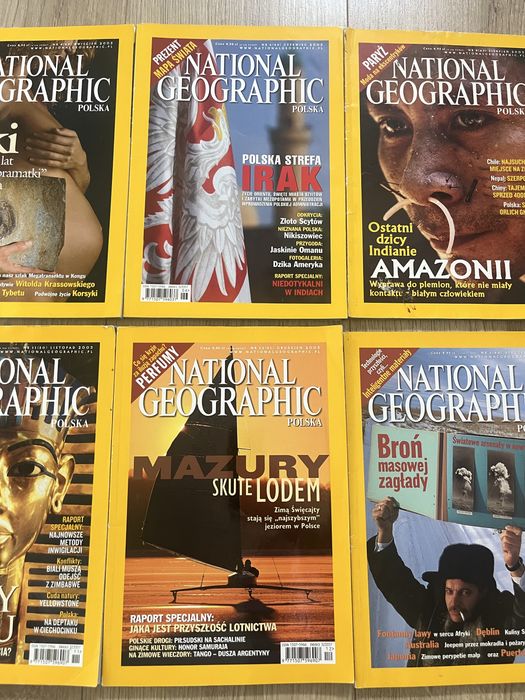 Czasopismo magazyn National Geographic Polska 2003