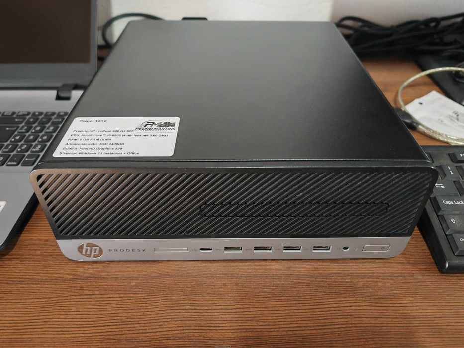 HP ProDesk 600 G3 SFF | Intel Core i5 | SSD | Windows 11 | Garantia