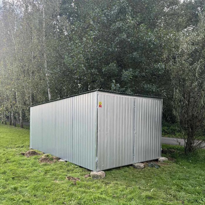 Garaż blaszany 3x5 w II gatunku KWIDZYN