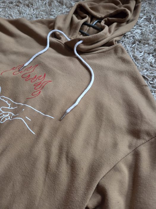 Bluza brązowa męska