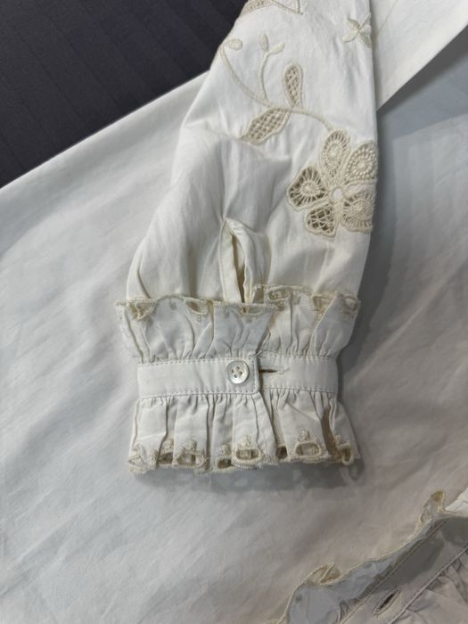 Sézane Блуза  колір слонова кість