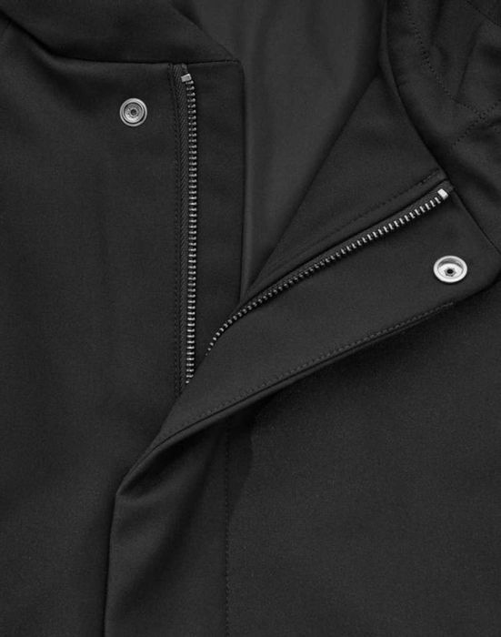 COS р. L / XL чорна парка чоловіча куртка класична з капюшоном осіння