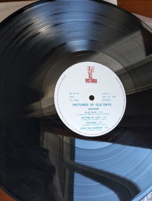 Disco de vinil LP Scotch - 'Pictures of Old Days', 1988
