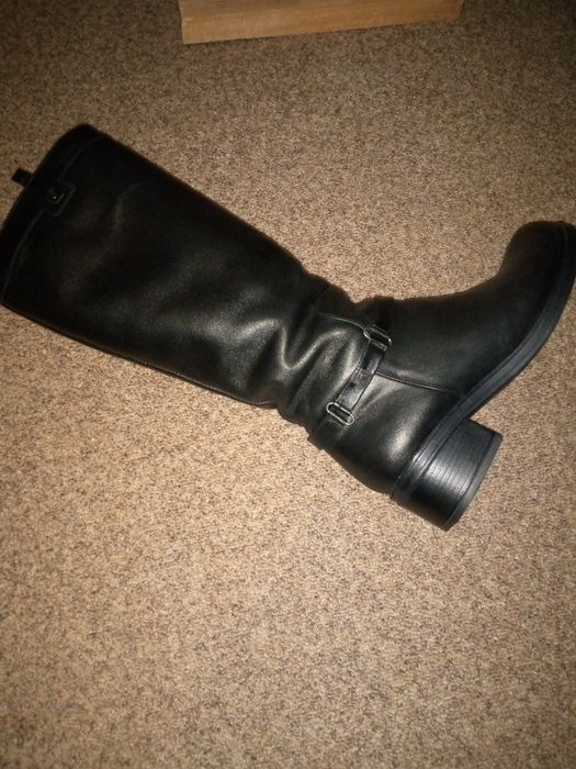 Сапожки кожані  жіночі  зима