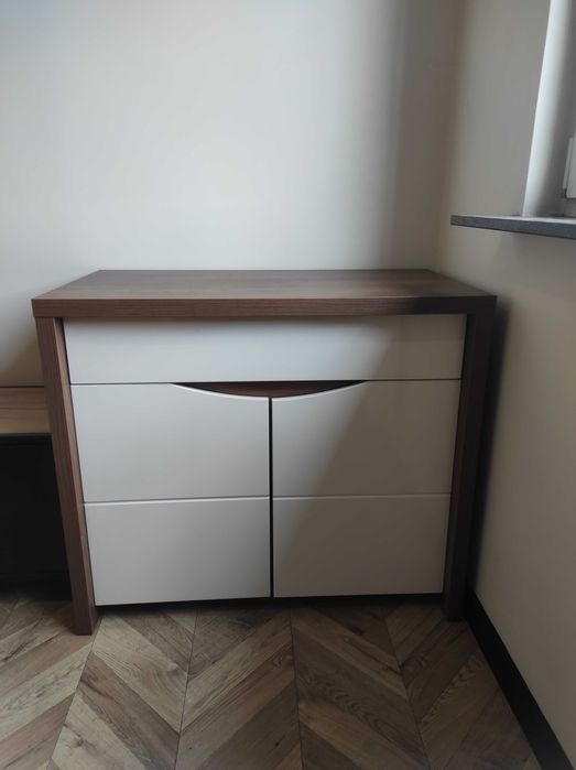 Szafa/witryna SAINT TROPEZ + Komoda SAINT TROPEZ STZK221