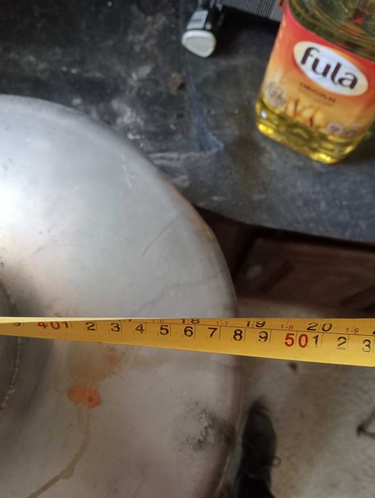 Cuba de inox azeite