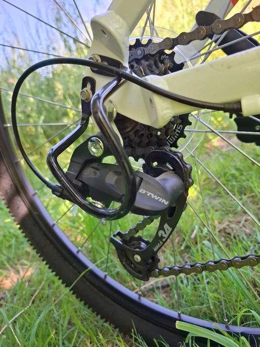 Rower 27,5 CALA Rockrider ST 100 DAMSKI ultrabiały S 155-164 stan IGŁA