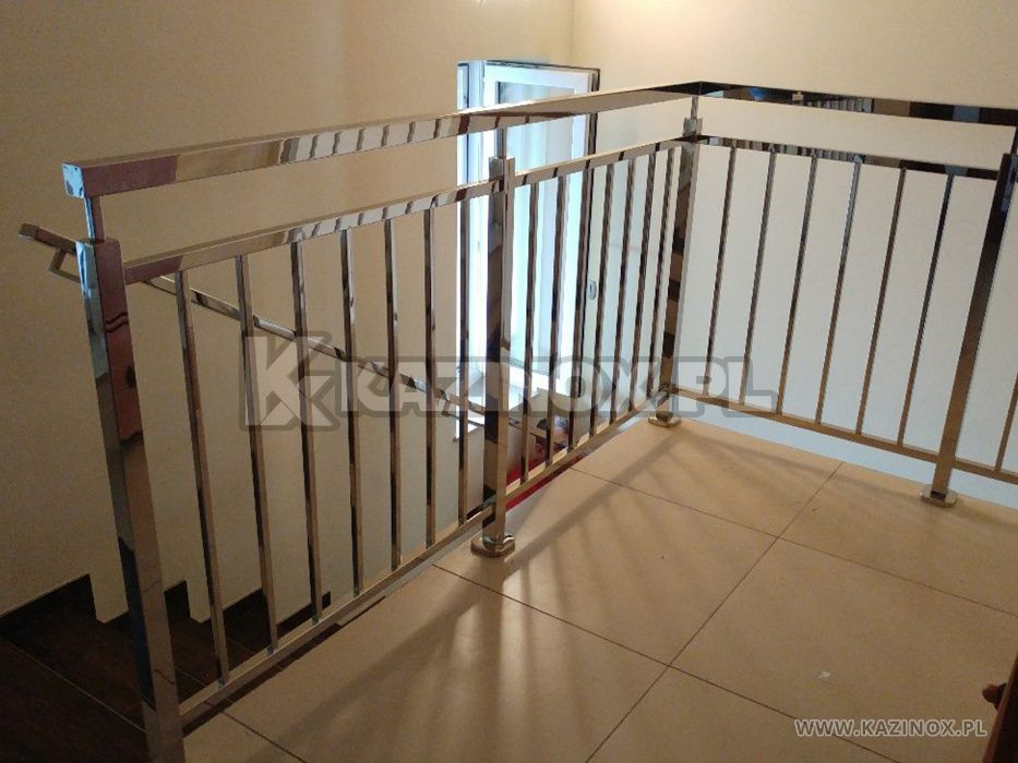 Balustrady ze stali nierdzewnej , czarne , ze szkłem - Kompleksowo