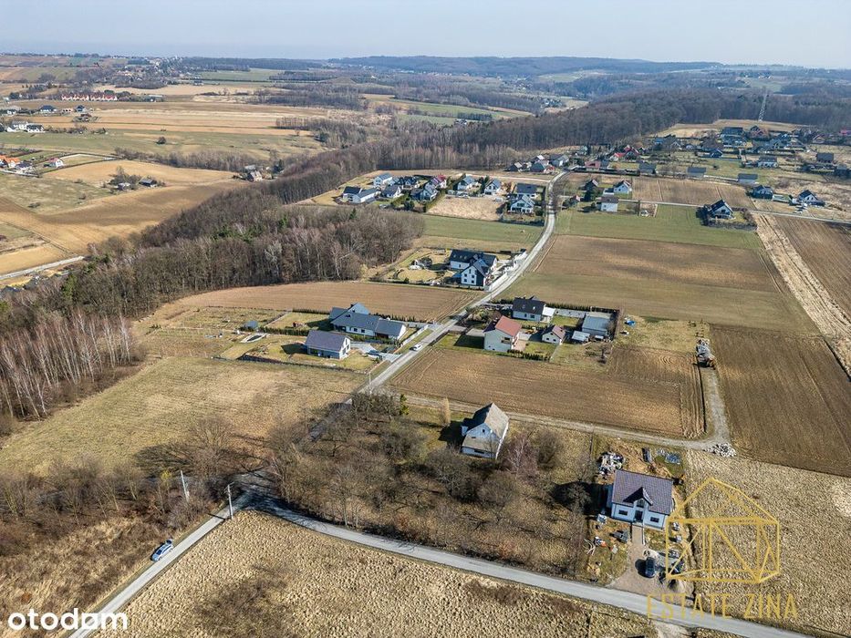 Działka budowlana 3775 m² – 2 fronty gminne – Mpzp