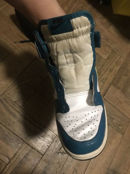 Nike dunk azul e branco