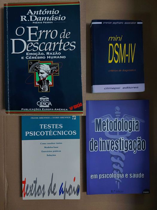 Livros técnicos Psicologia e Psiquiatria
