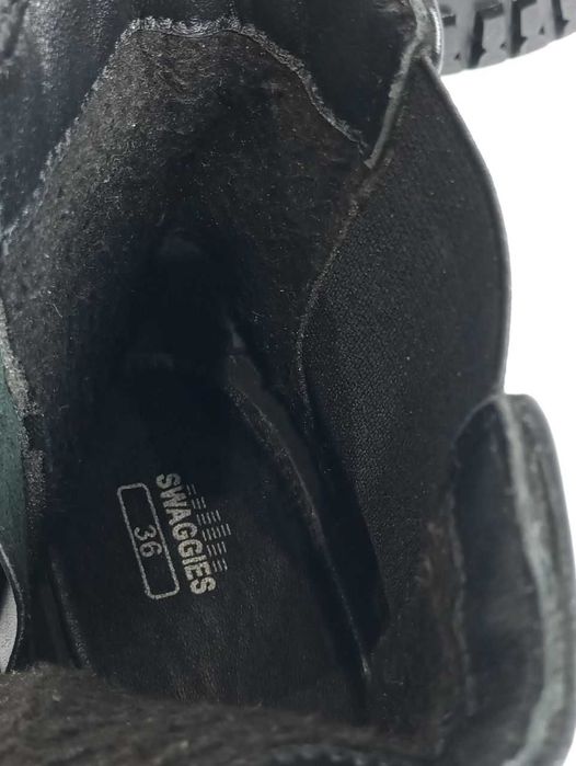 Кожаные детские ботинки челси Swaggies