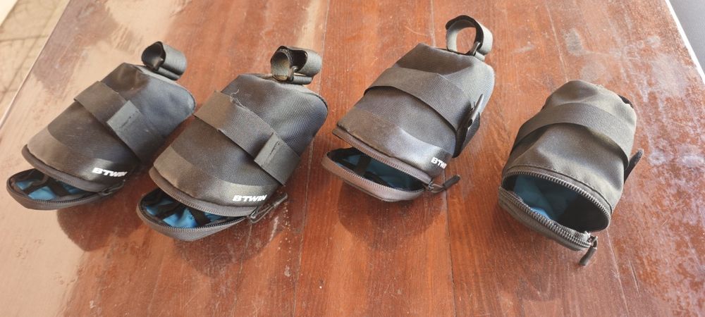 Bolsa/alforge para selim de bicicleta