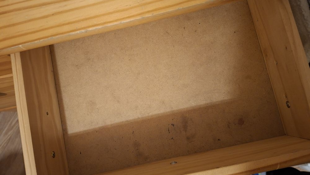 Komoda sosnowa - lite drewno