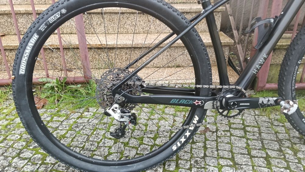 Bicicleta Carbono – SRAM XX1, FOX 100mm, Revisão Feita
