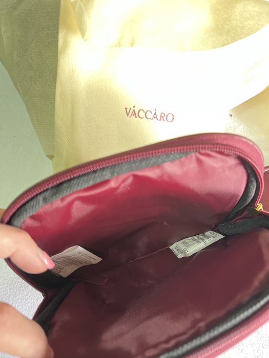 Conjunto Mala Senhora Vaccaro Bordeaux em Pele