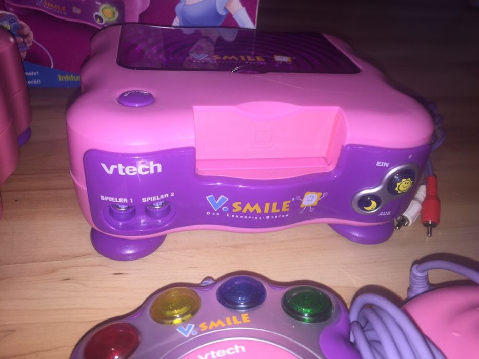 Gra Konsola Vtech Smile 2 sztuki + Pady