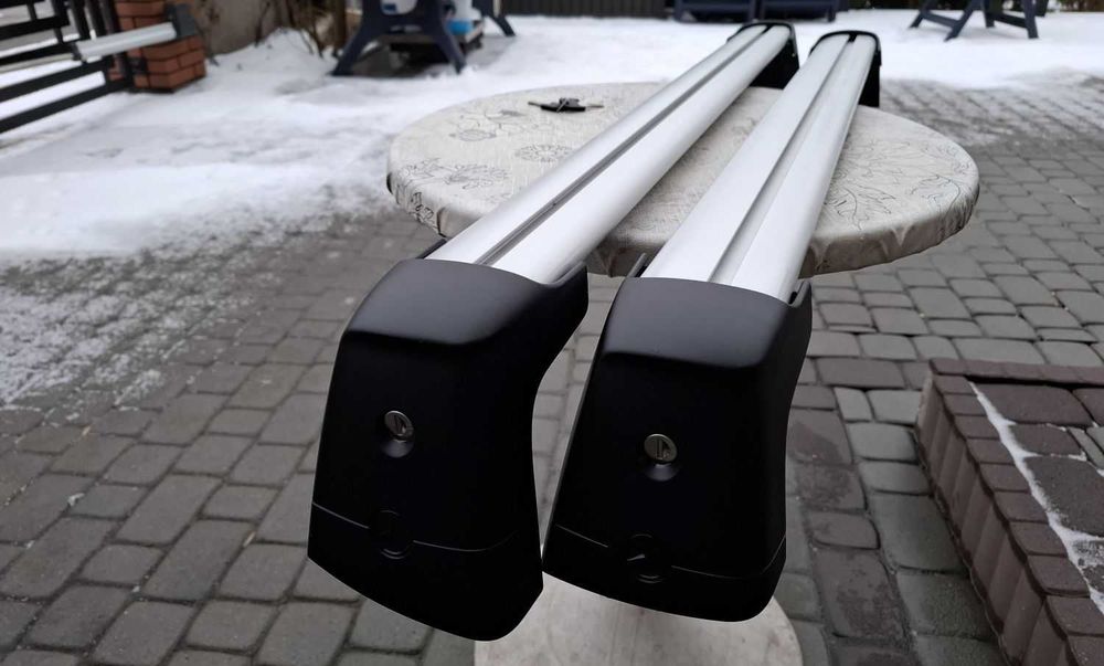 Oryginalny Bagażnik Dachowy Mercedes GLC Coupe Belki Poprzeczki Thule