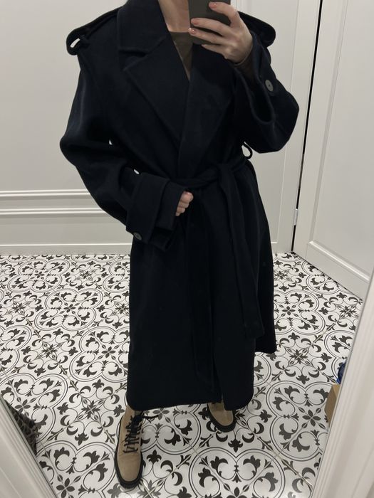 Пальто Zara шерстяное премиум