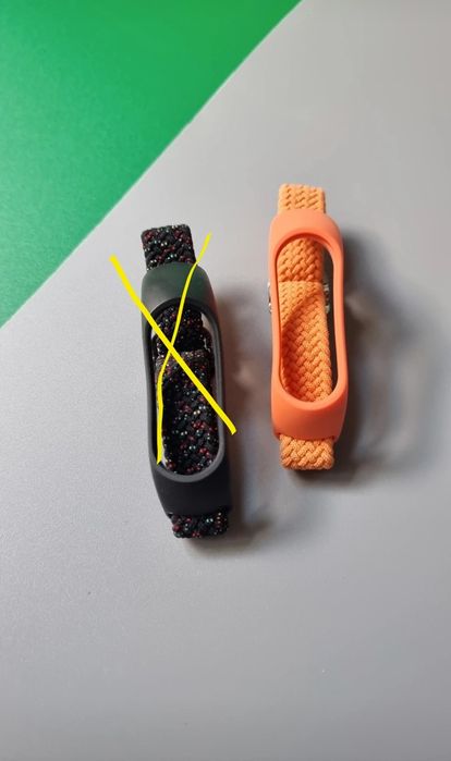 Pasek do Xiaomi Mi Band 6,5,4,3 nylonowa pleciona