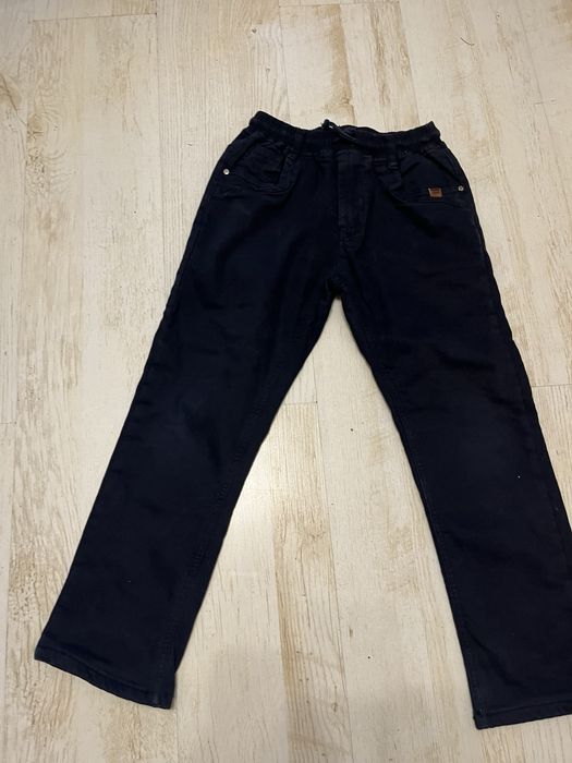 Джинсы тёплые, зимние на мальчика 140см