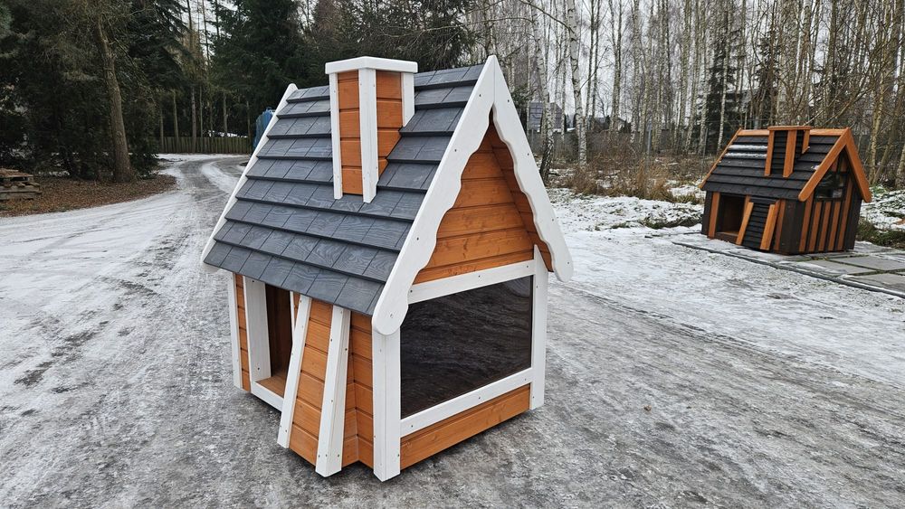 ocieplana buda dla psa waga 220kg