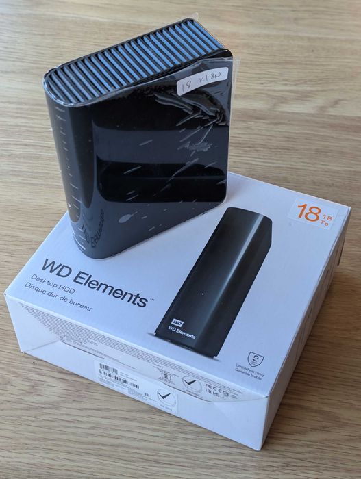 WD Elements 18TB - USADO - 3 ULTIMOS