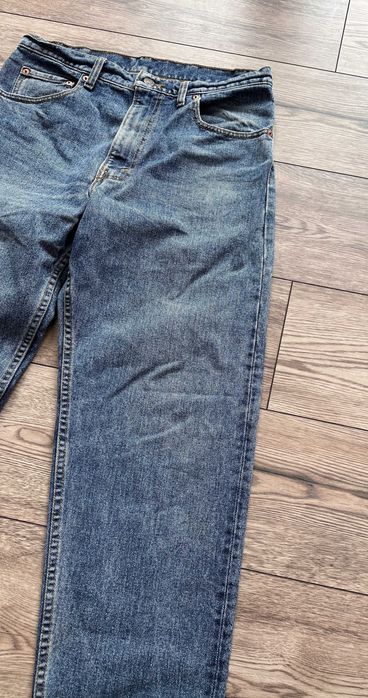Spodnie jeansowe LEVIS 550 męskie proste dżins retro r. 34/32
