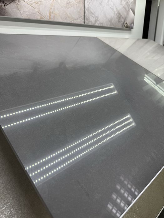 Płytki Gres 59,8 x 59,8 cm POLER Doblo Grafit i Szary Gatunek 1