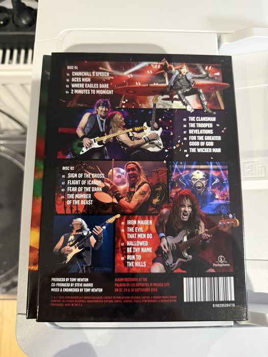 Iron Maiden Legacy of the Beast De luxe 2 Cd